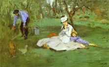Haga click para ver la imagen ampliada the monet family in the garden.jpg